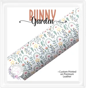 ⋅  Bunny Garden ⋅ Custom Premium Vegan Faux Leather