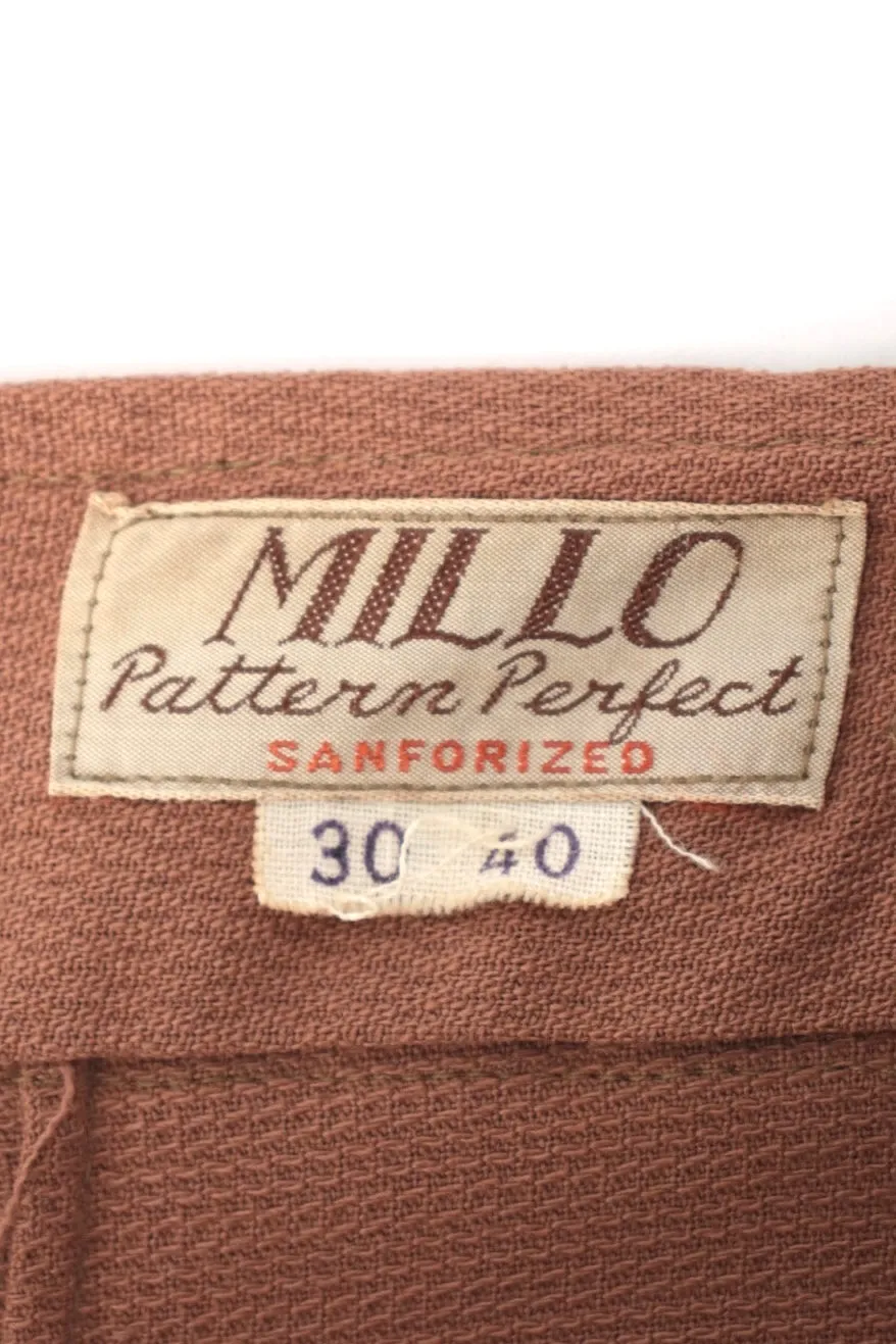 1940s Millo Woven Trousers