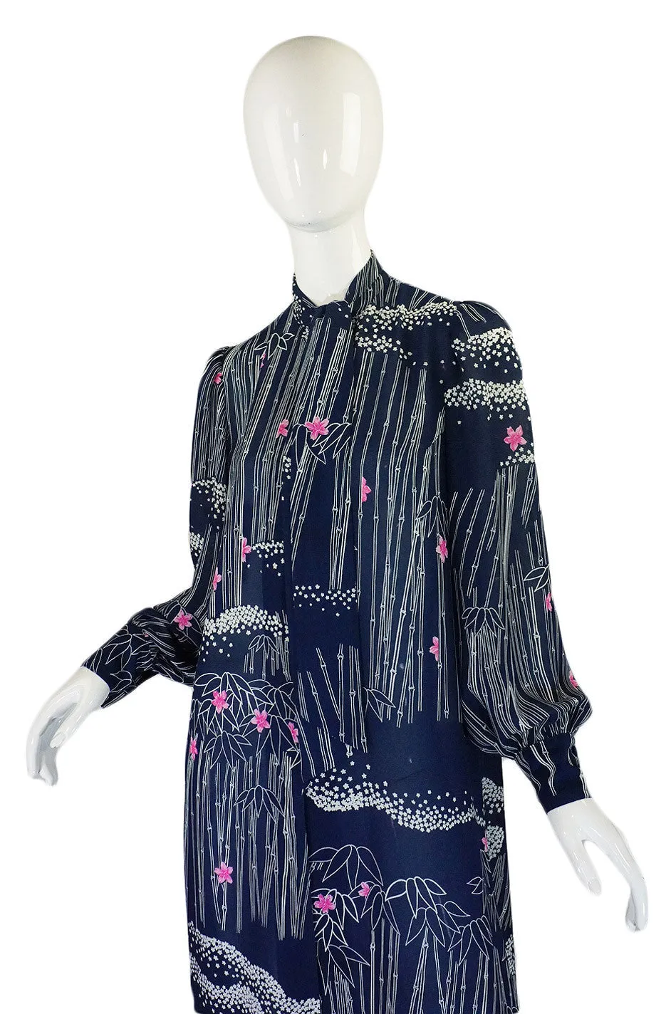 1970s Silk Hanae Mori Jacket or Dress