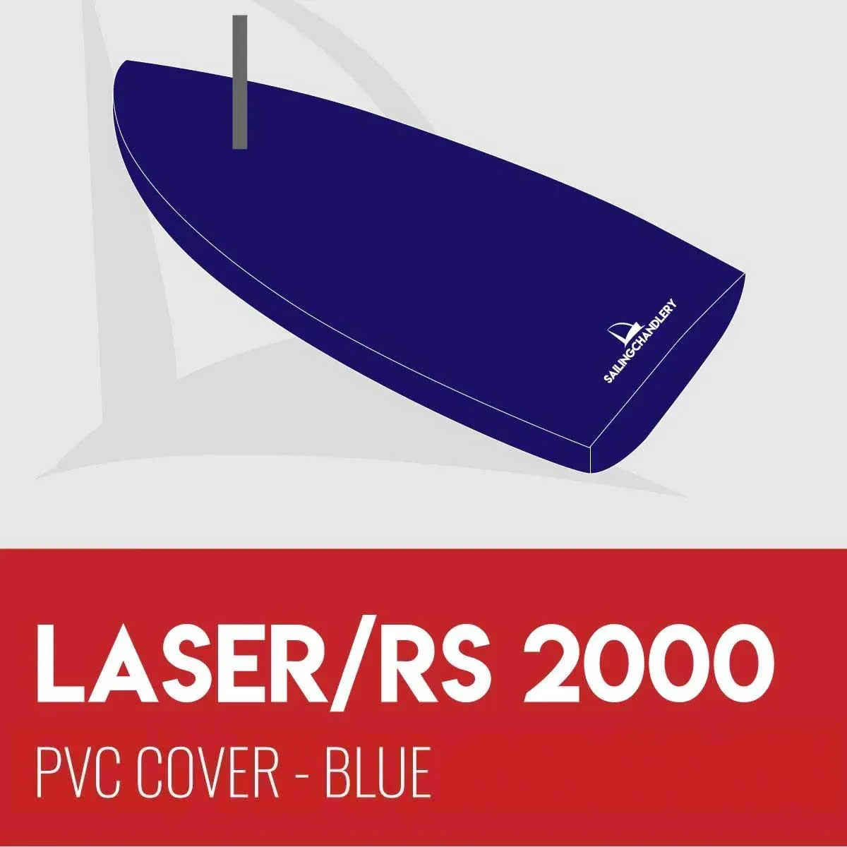 2000 Flat Boat Cover - PVC Blue