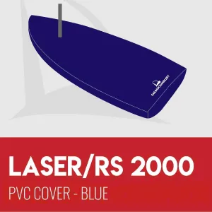 2000 Flat Boat Cover - PVC Blue