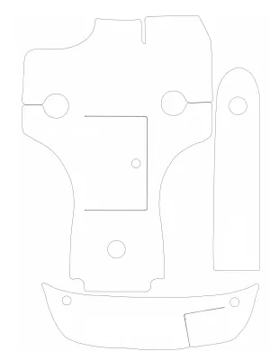 2009 Crownline 260 LS Snap in Boat Carpet