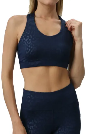 3300 - "OOH LA LA Leopard" Criss Cross Bra/ Various Colors