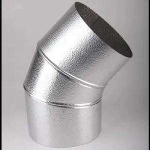45 Degree Segmented Bend, Aluminium Insulation Cladding