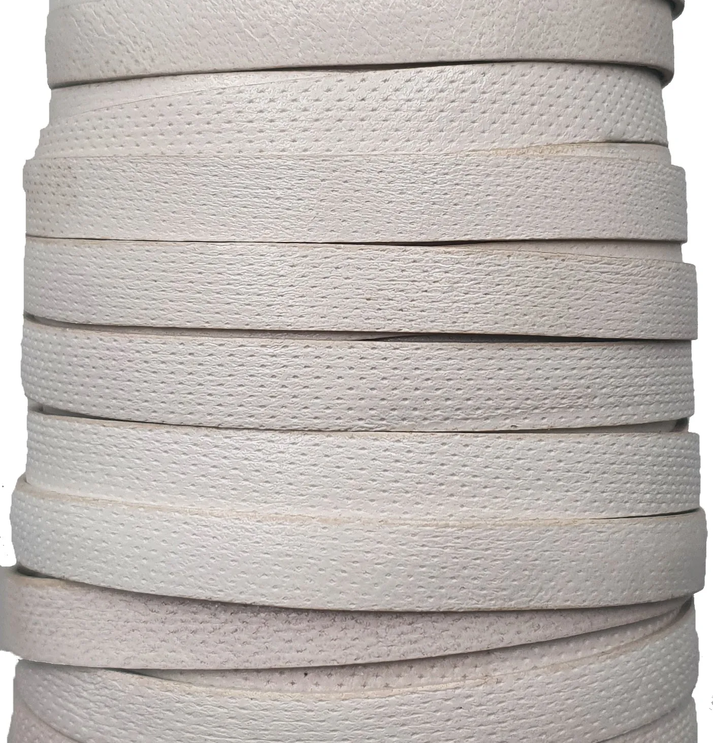 6 MM 1/4" FACED INK CREAM (10 YARDS)