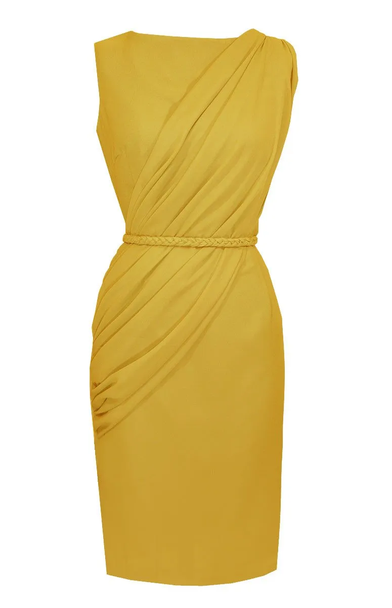 Alexandria Draped Cocktail Dress- All colors