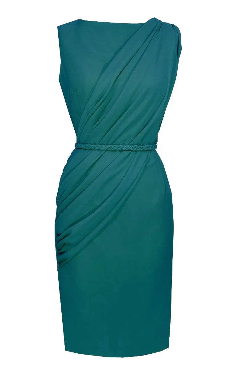 Alexandria Draped Cocktail Dress- All colors