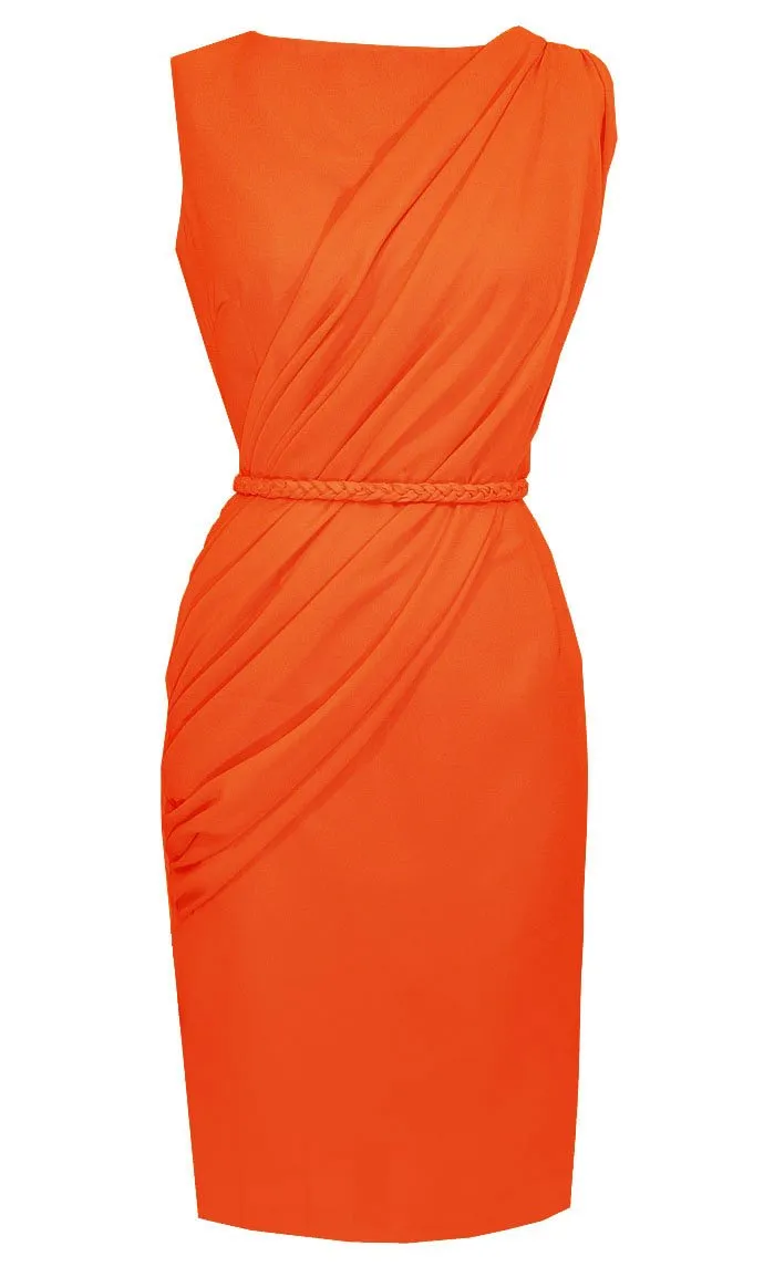 Alexandria Draped Cocktail Dress- All colors