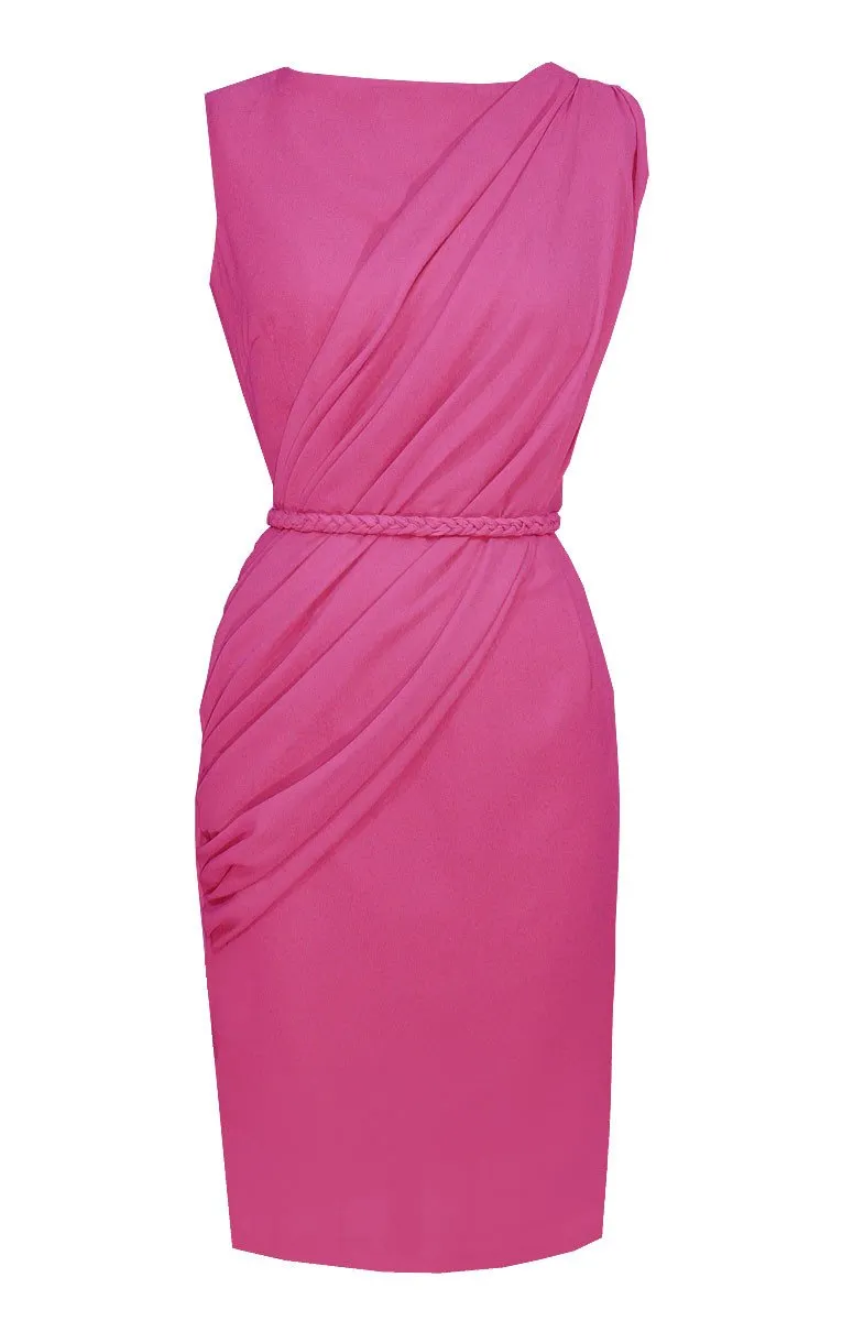 Alexandria Draped Cocktail Dress- All colors