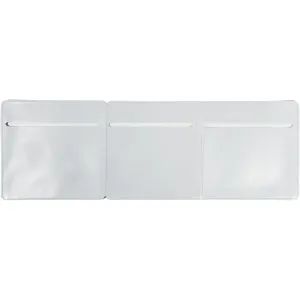 Auto Tax Disc Holder - White