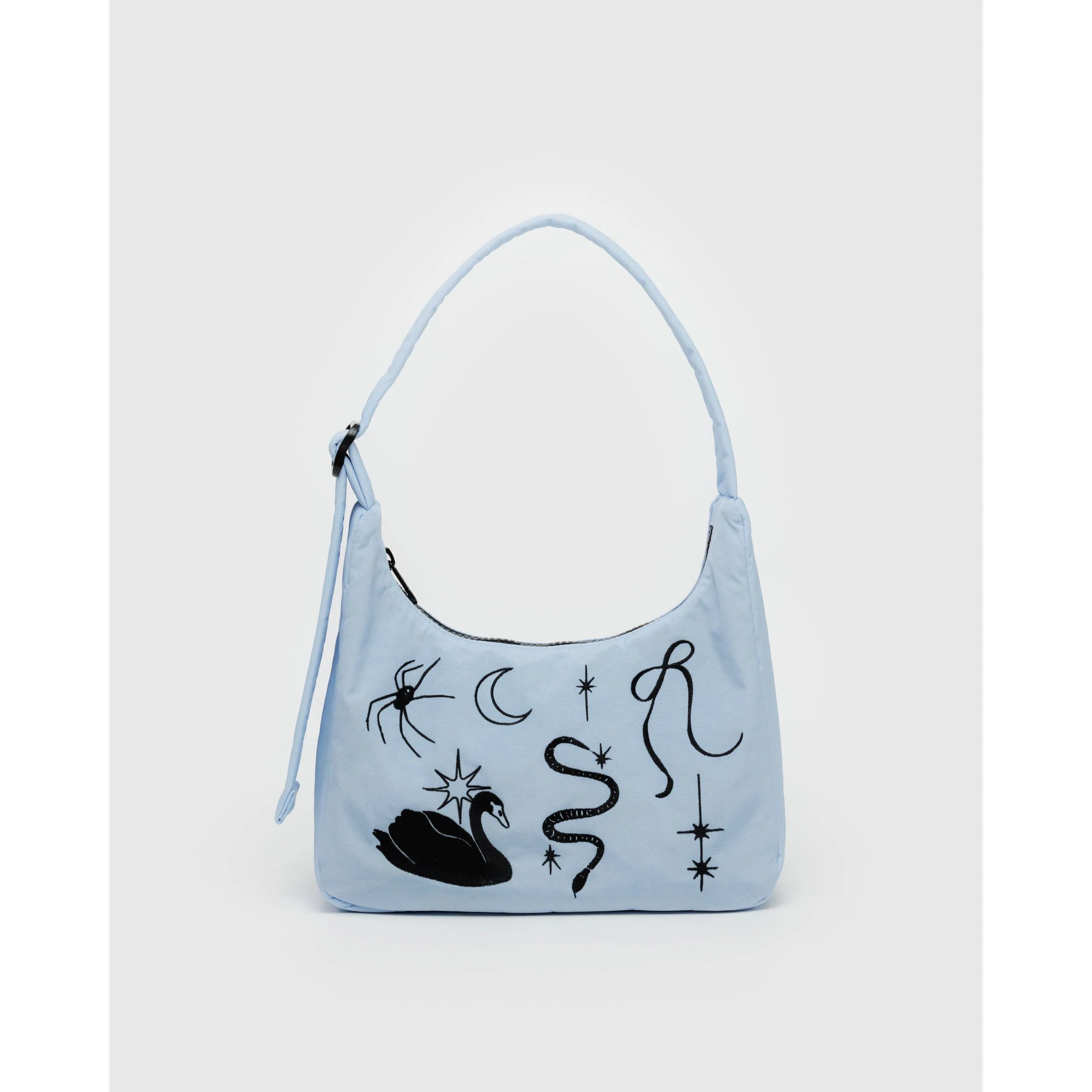 Baggu - Mini Nylon Shoulder bag - Embroidered Ballet Icons