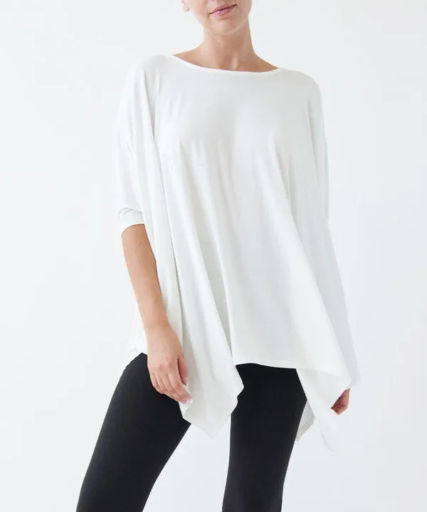 BAMBOO poncho tunic