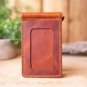 Bar Clip Wallet Italian Leather
