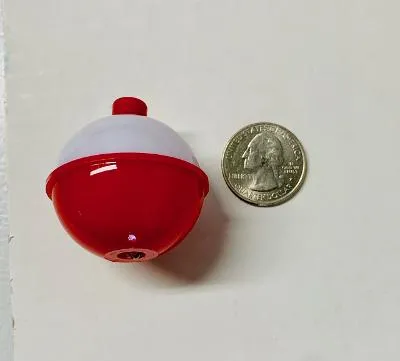 Billy Boy Red and White Bobber Unweighted