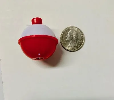 Billy Boy Red and White Bobber Unweighted
