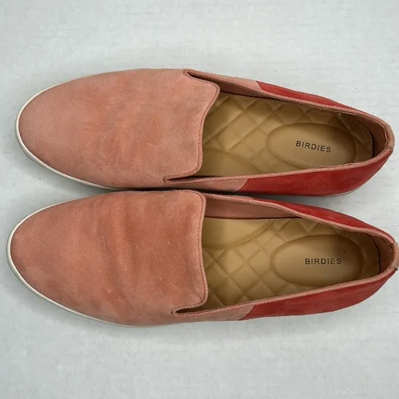 Birdies Swift Slip-On Sneaker in sunrise pink, 9