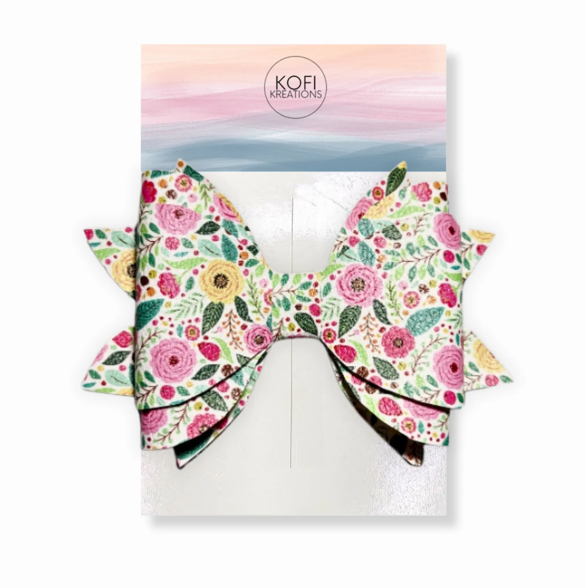 Blossom Flower Hair Bow