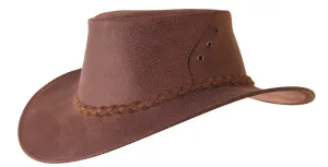 Boomer Kangaroo Leather Hat