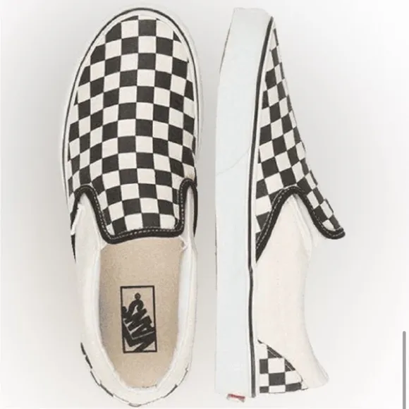 *BRAND NEW/ UNUSED* 🆕 VANS Classic Slip- On Checkerboard Shoe- Mens 6.5 Womens 8