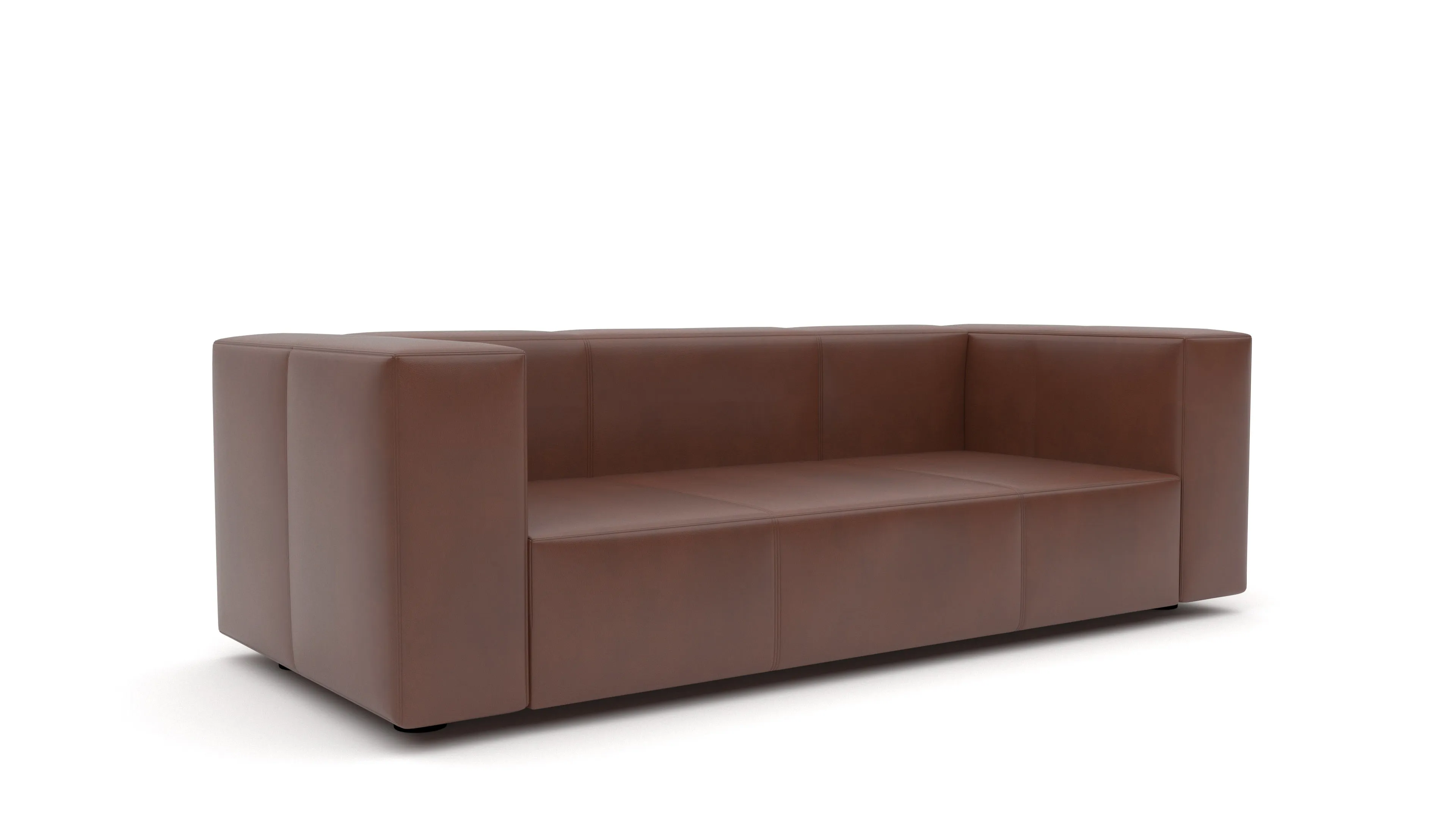 Brentwood 92" Leather Sofa