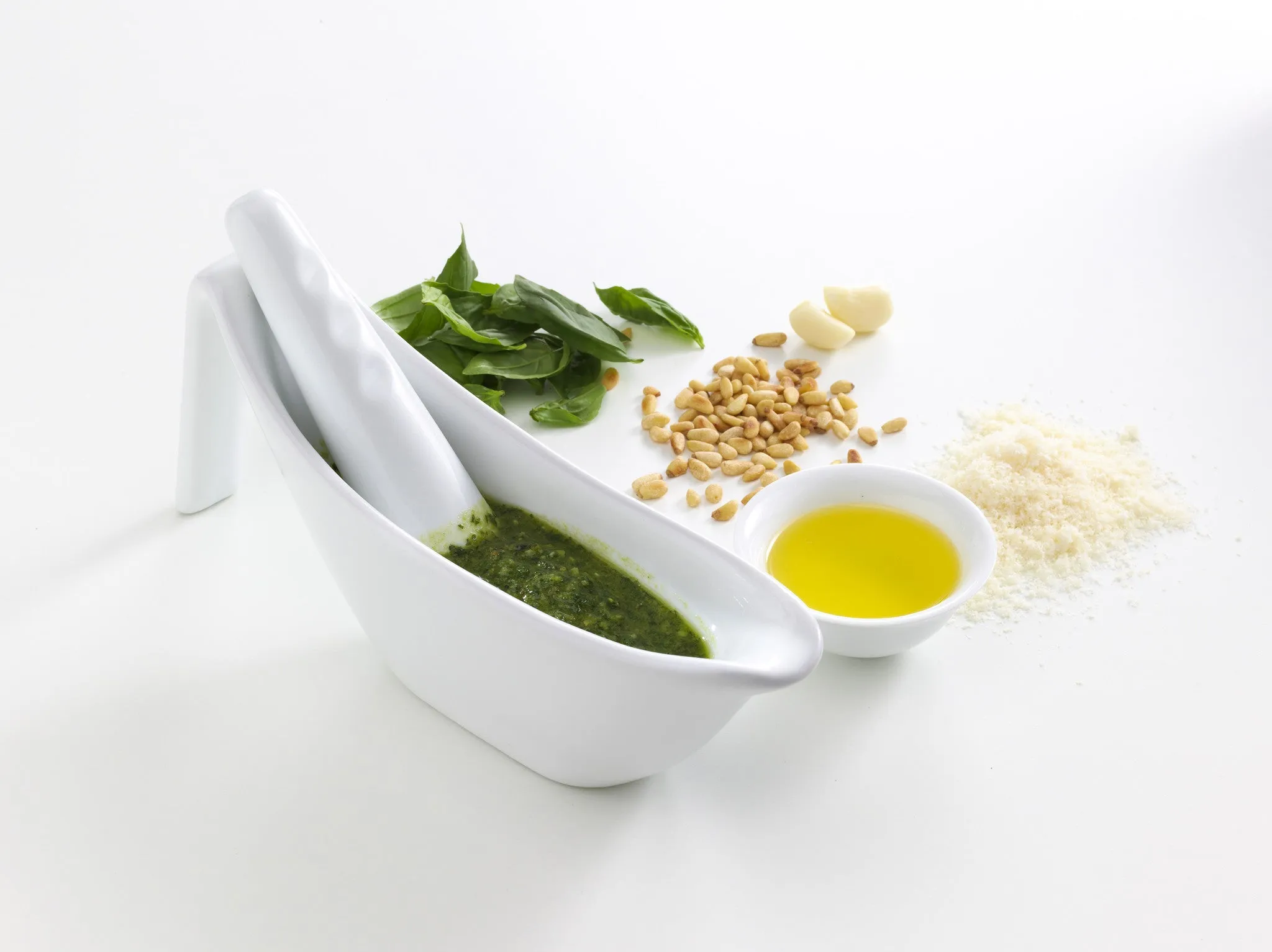 Bump And Grind Mortar & Pestle Porcelain