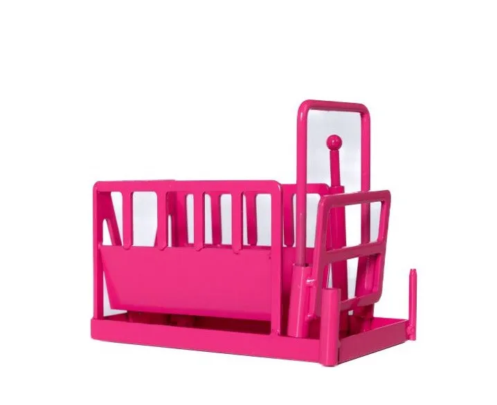 Cattle Squeeze Chute Pink