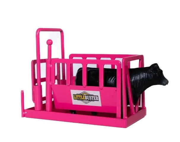 Cattle Squeeze Chute Pink