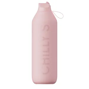 Chillys Series 2 Flip Bottle 1L Blush Pink