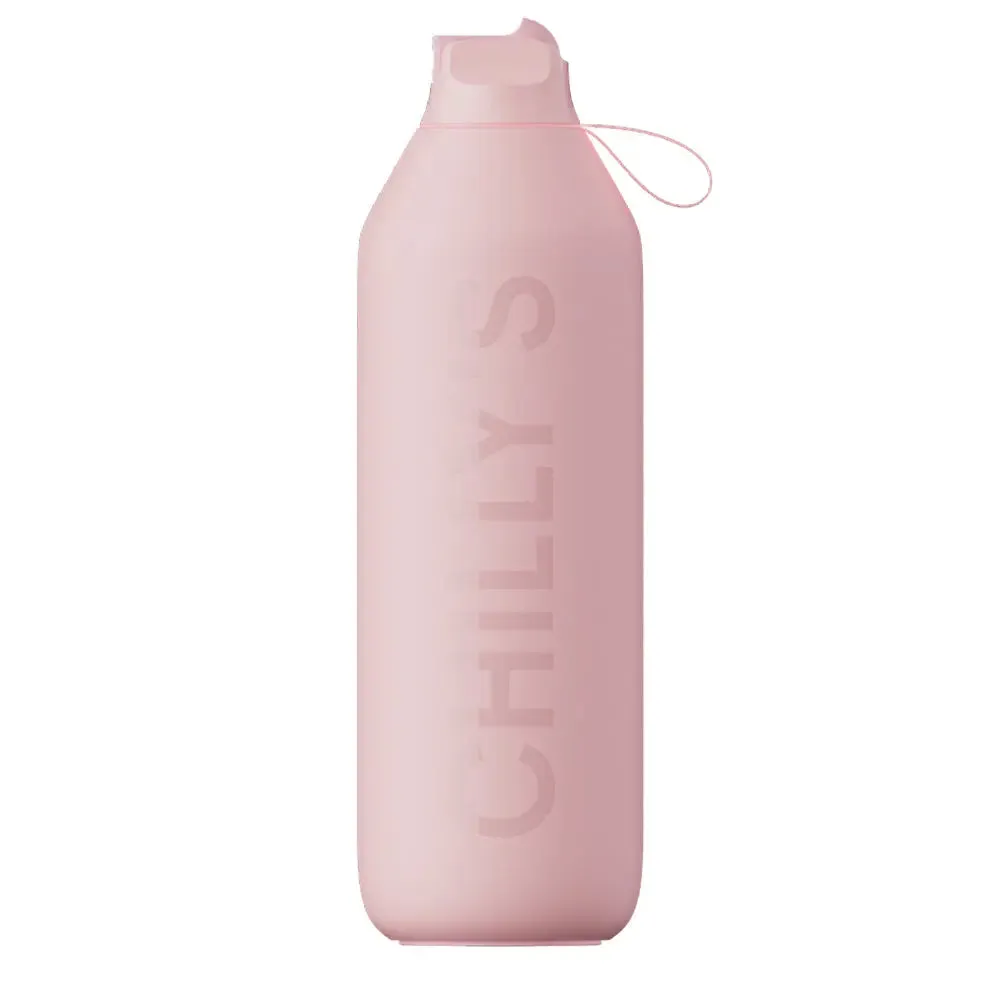 Chillys Series 2 Flip Bottle 1L Blush Pink