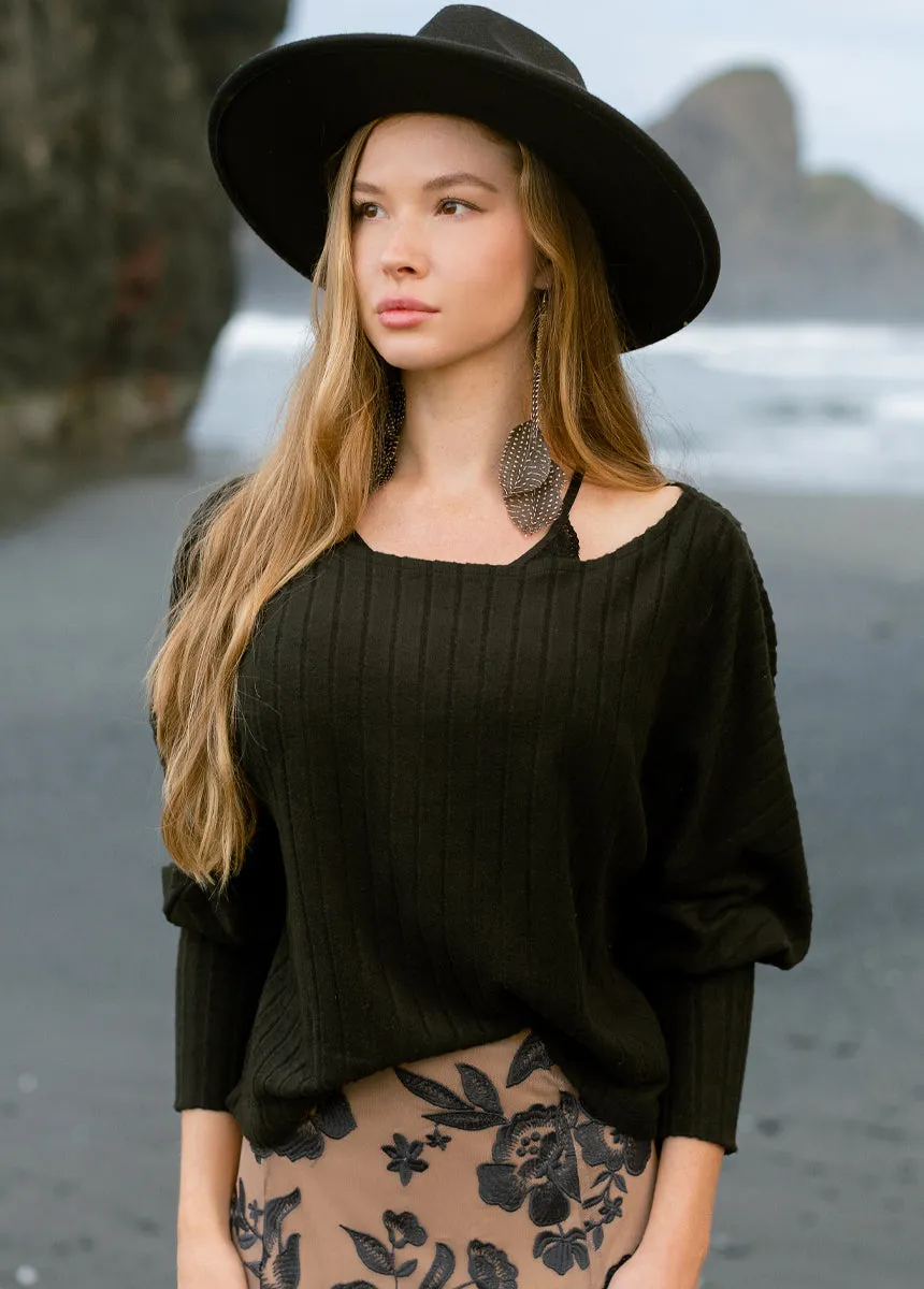 Ciara Top in Black