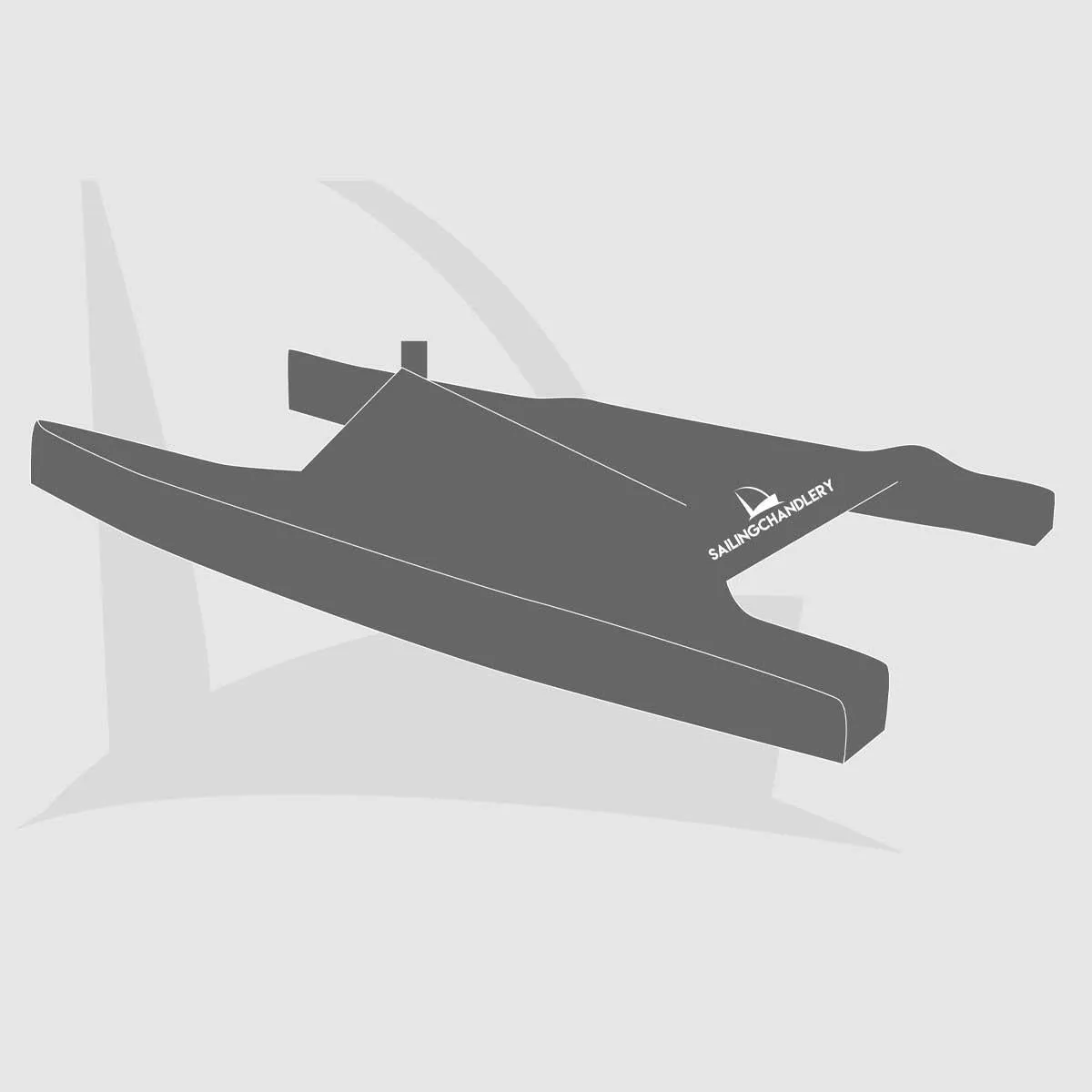 Dart 16 Boat Cover - PVC - Grey