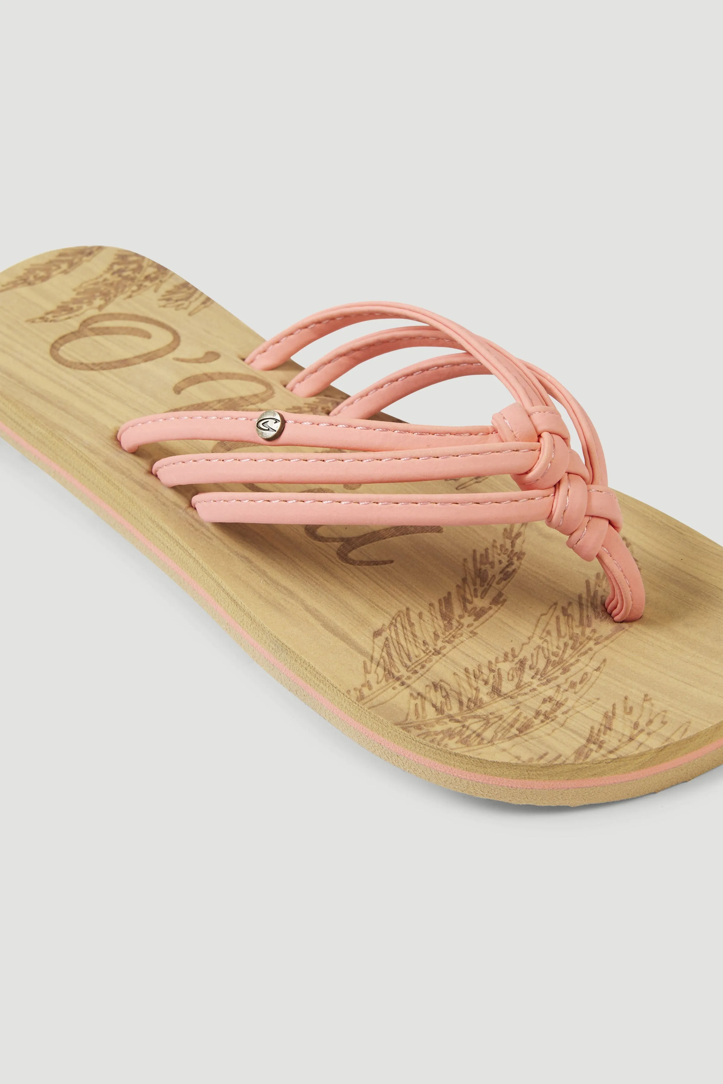 Ditsy Sandalen | Georgia Peach