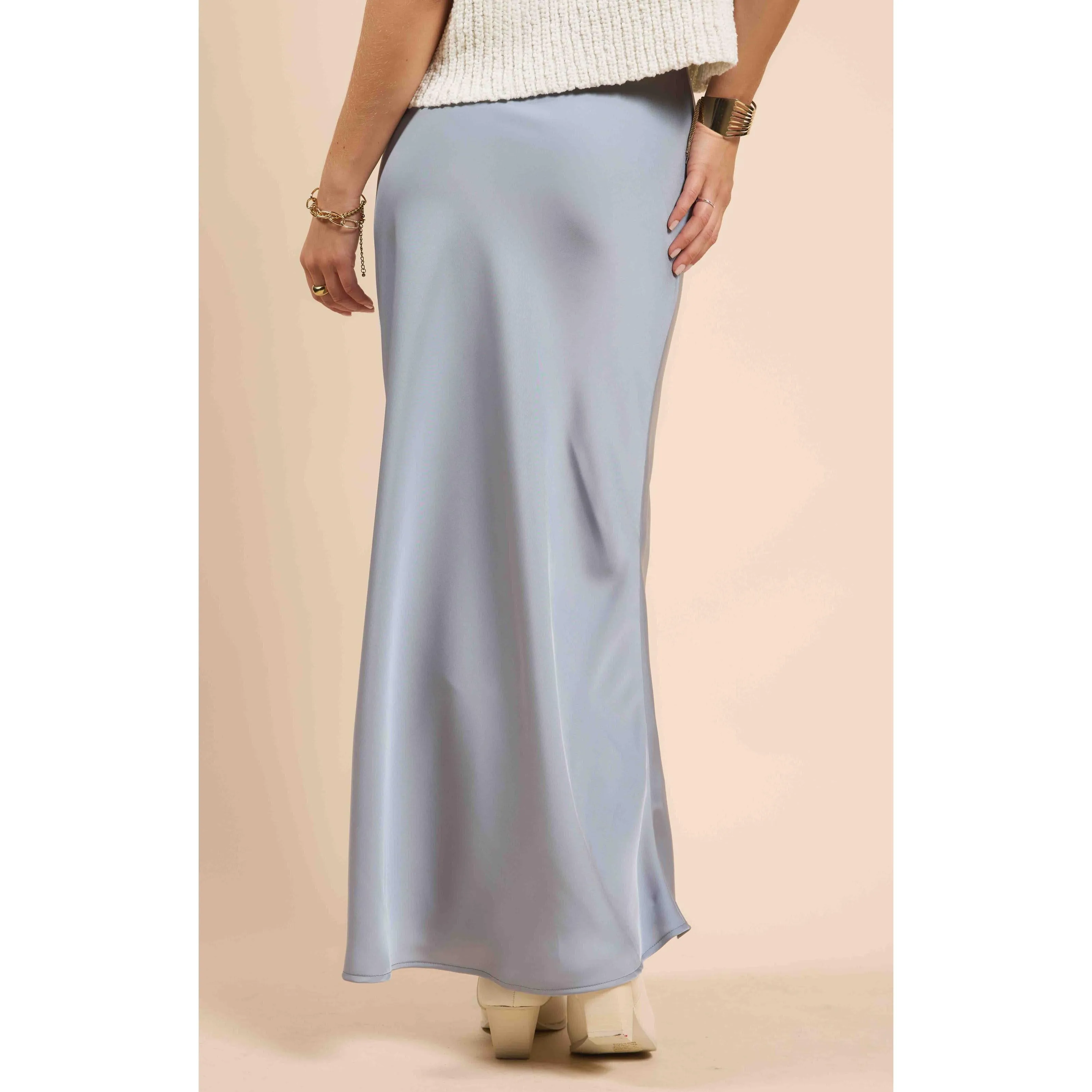 EL SOL SLIP MAXI SKIRT