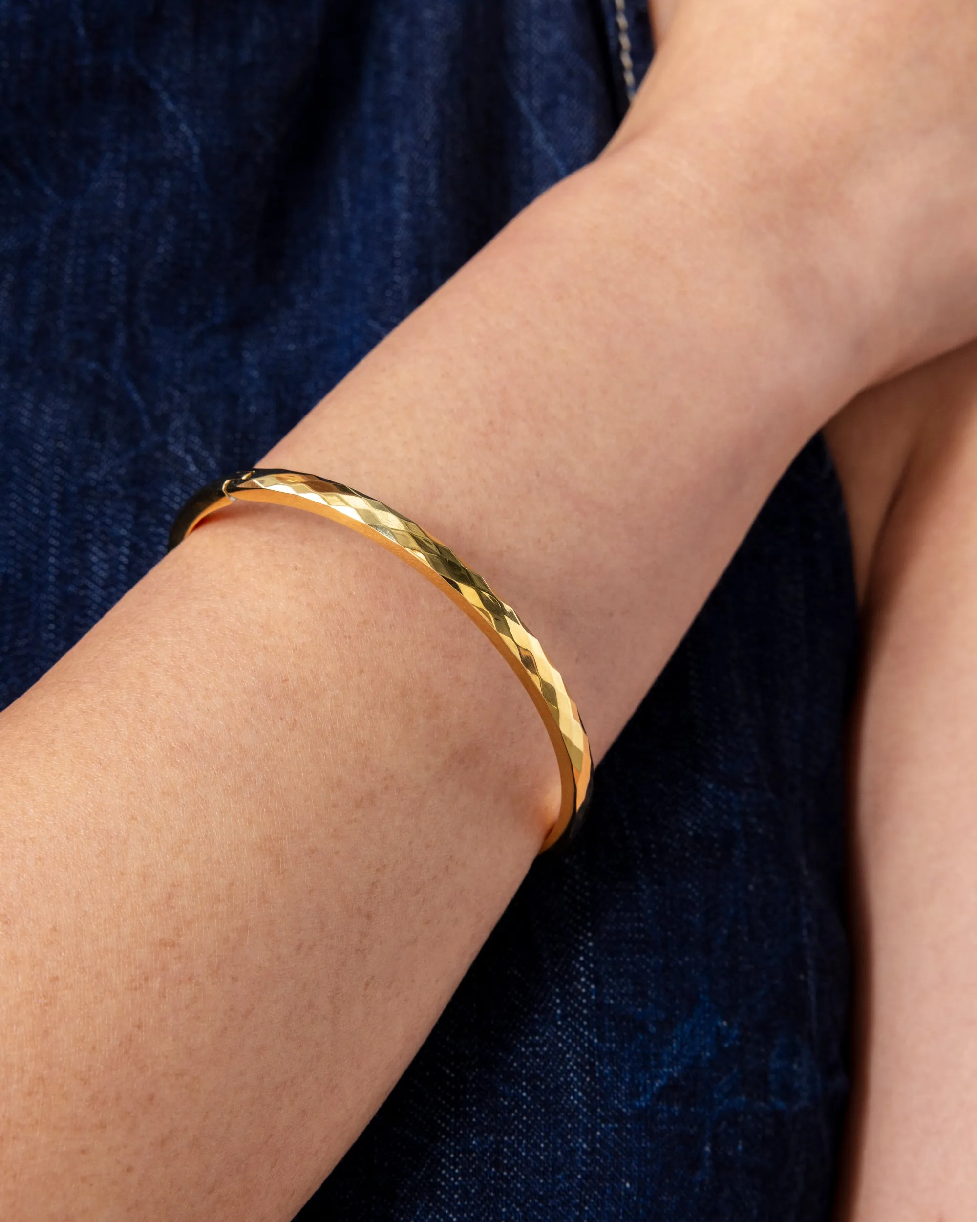Faceted Bangle