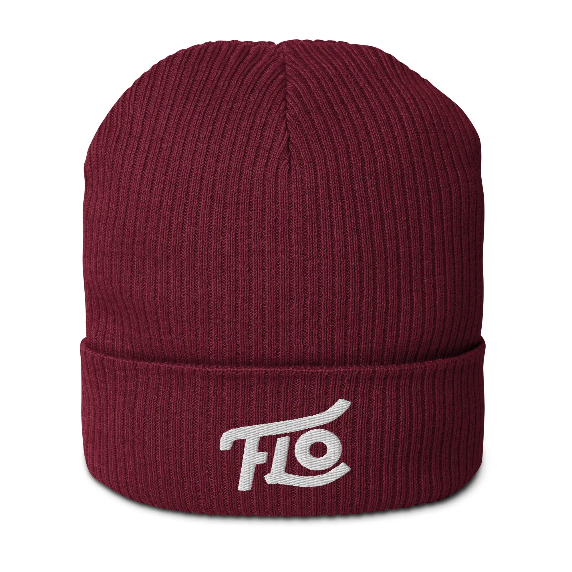 FLO Stylish Organic Beanie (White)