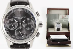 Frederique Constant FC-760X4H4/6 Chronograph Stainless Steel 42mm Men's Watch