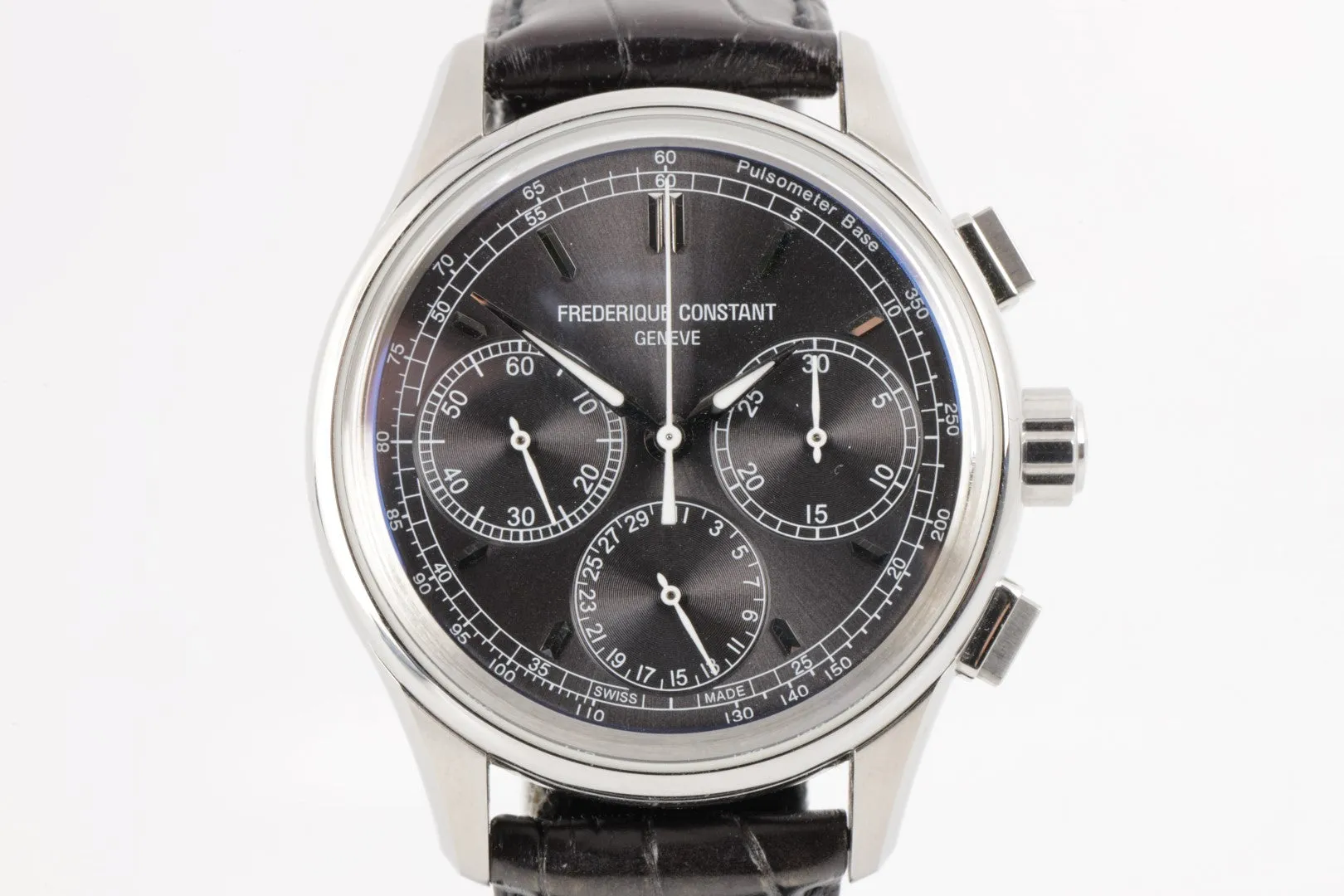 Frederique Constant FC-760X4H4/6 Chronograph Stainless Steel 42mm Men's Watch