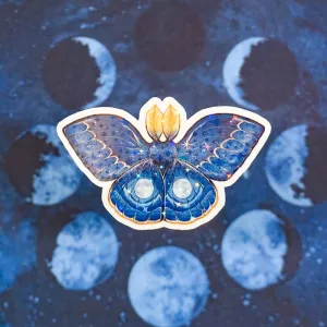 Full Moon | Holographic Sticker