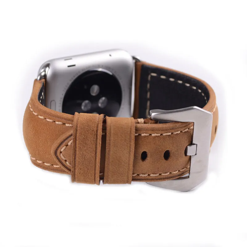 Genuine Leather Watch Band for Apple Watch