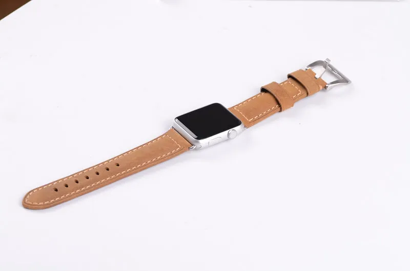 Genuine Leather Watch Band for Apple Watch