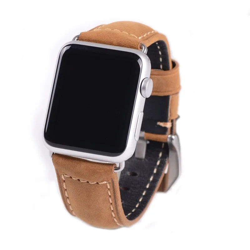 Genuine Leather Watch Band for Apple Watch