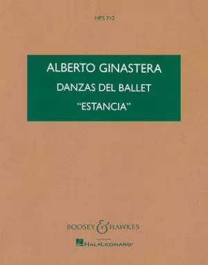 GINASTERA - DANZAS DEL BALLET STUDY SCORE