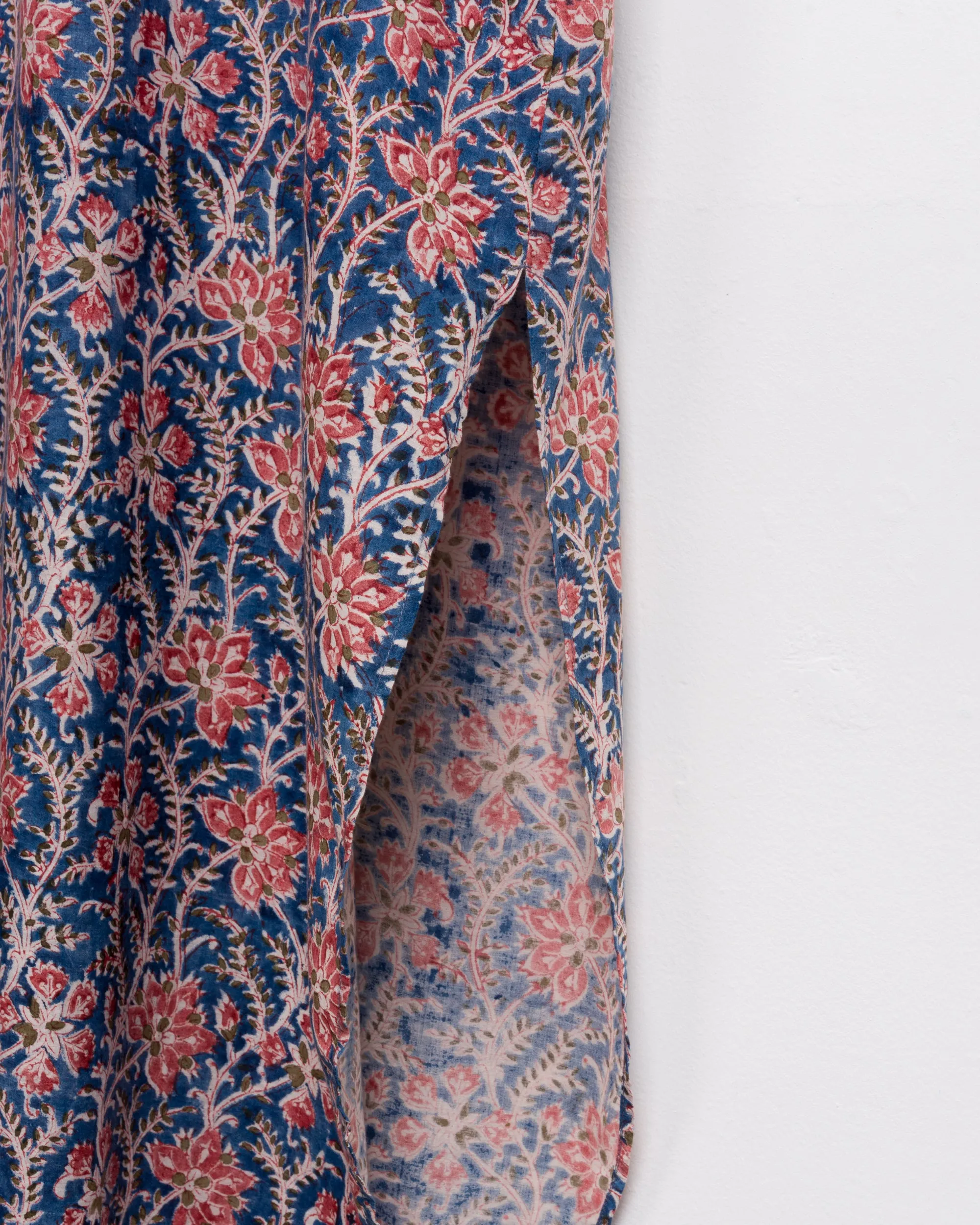 Grishma Camisole Dress in Blue Floral