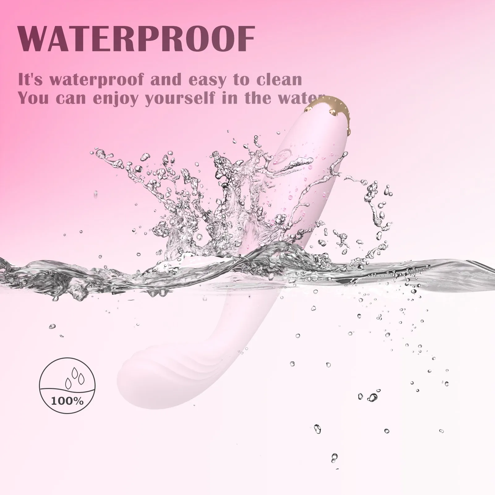 GSpot Waterproof Vibrator | Pink