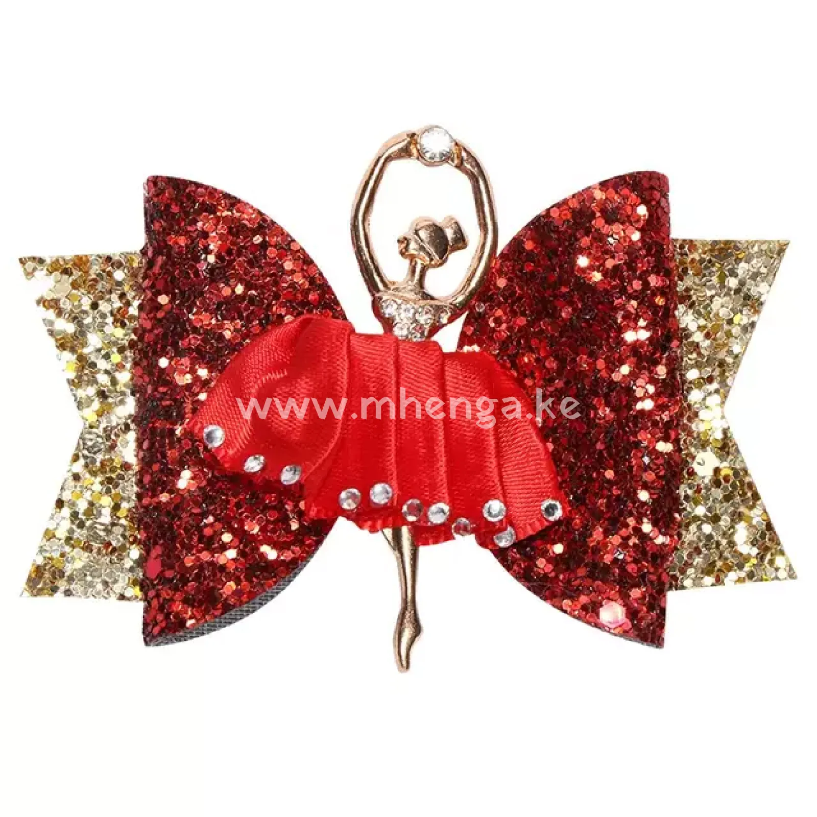 hair clip , glitter ballet girl hair pin kids