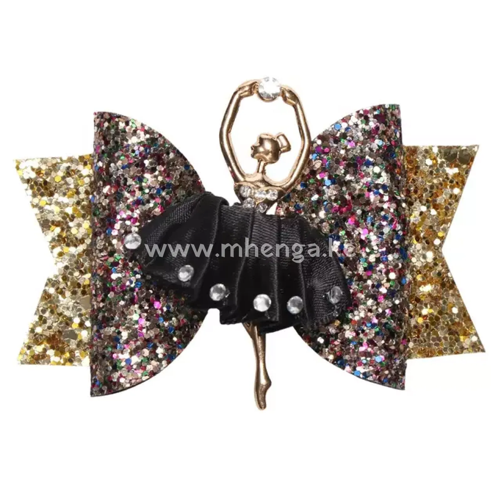 hair clip , glitter ballet girl hair pin kids