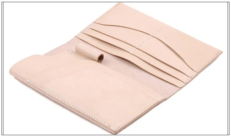 Handmade leather leather DIY handbag long wallet clip type pattern acrylic durable plate template mould female 19x11x2cm