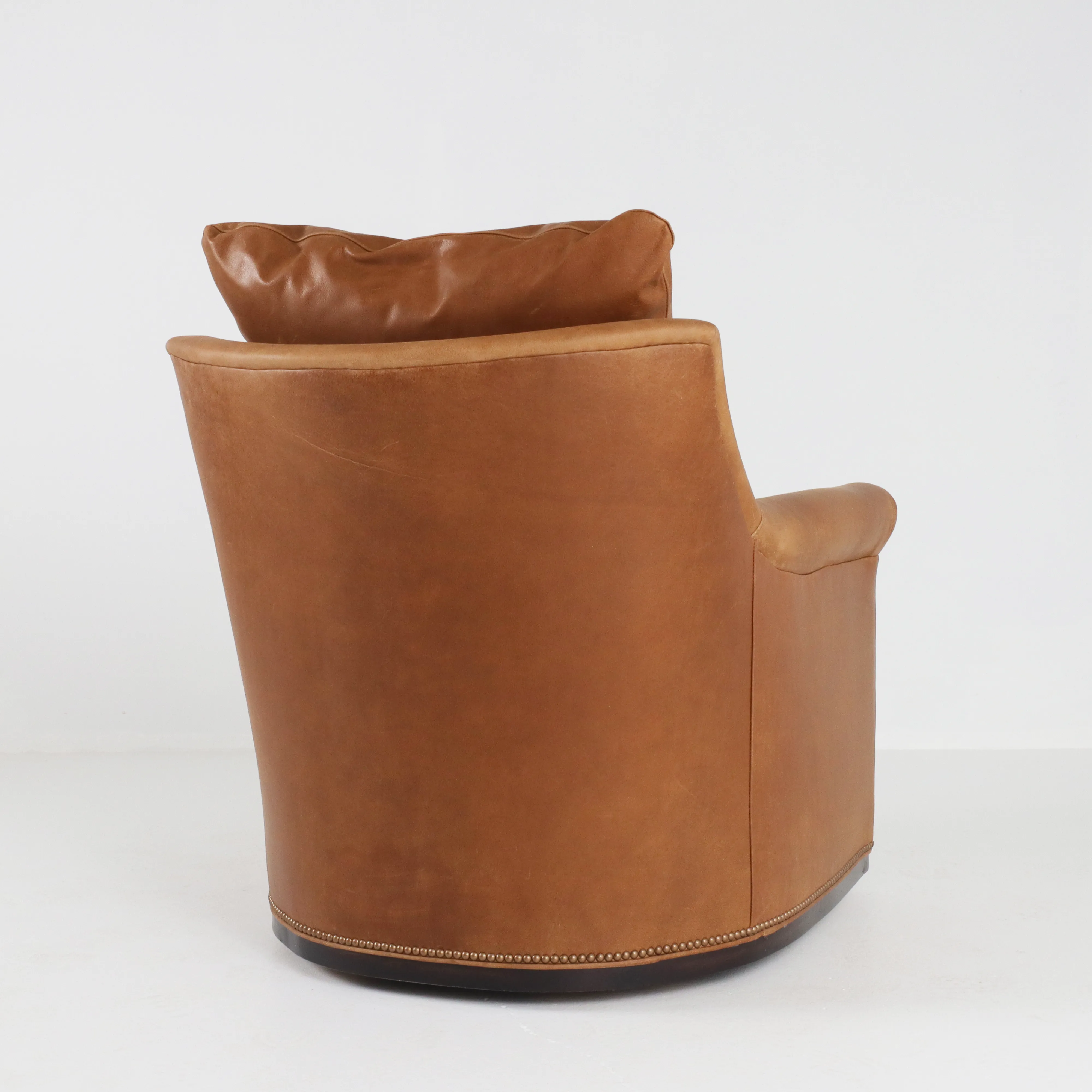 Houston Leather Swivel Chair