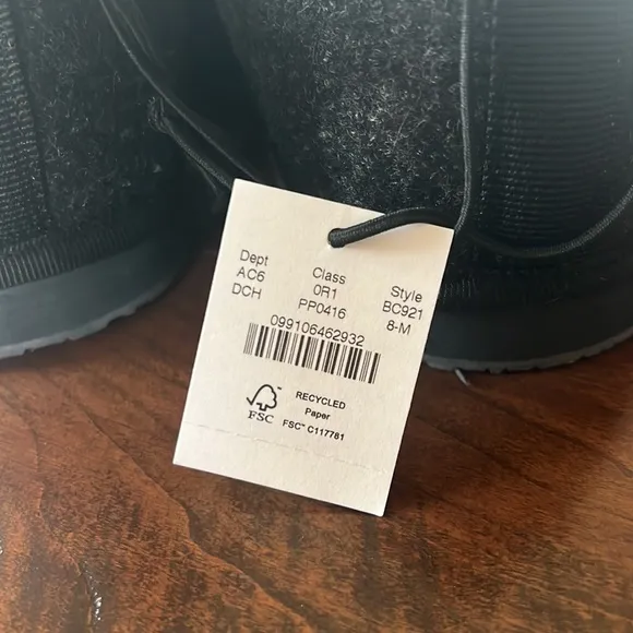 J. Crew Gray Wool Chore Slippers 8 NWT