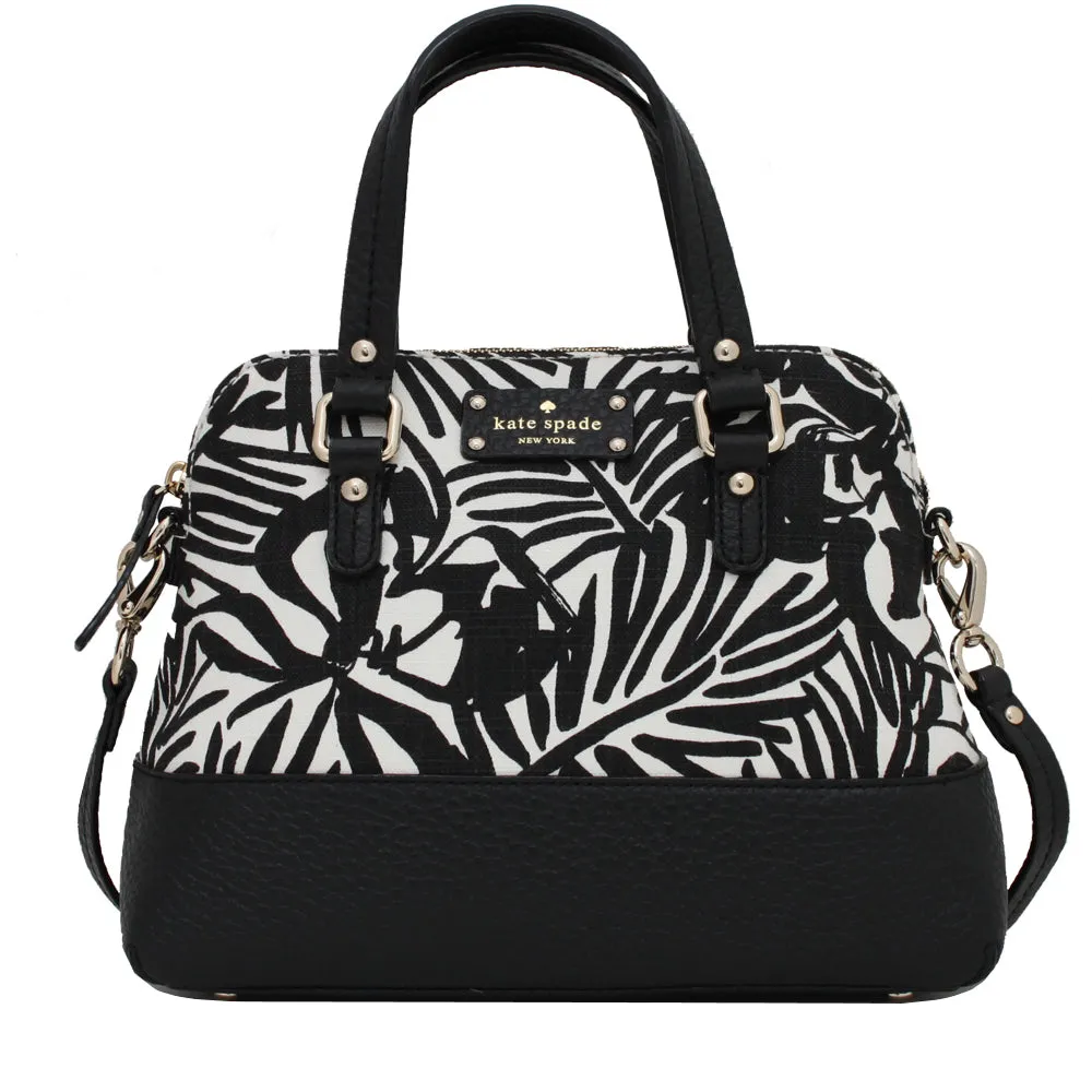 Kate Spade Grove Court Fabric Maise Bag- Black